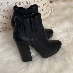 Black Chunky Boots